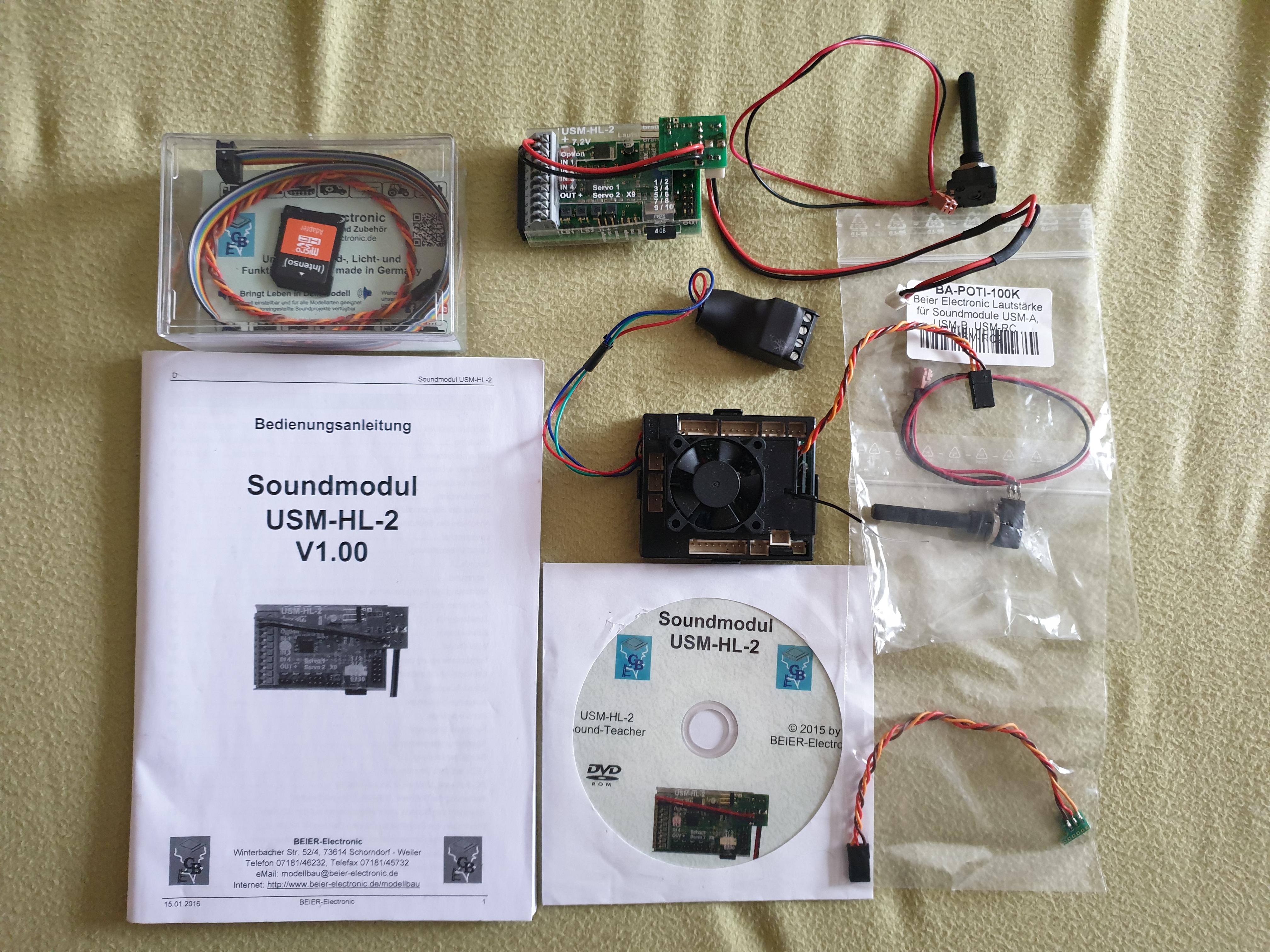 Beier Soundmodul usmhl2 RCPanzer