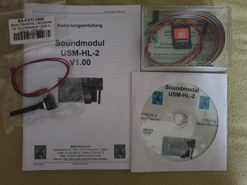 Beier Soundmodul usmhl2 RCPanzer