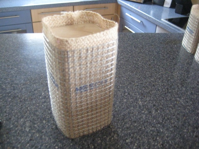 Hesco barriers im Maßstab 1:16 für ein ISAF Feldlager -- RC-Panzer