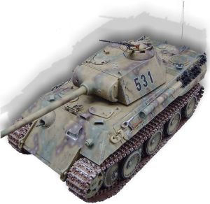 Der Panther Ausf. A im Maßstab 1/15 als RC-Modell