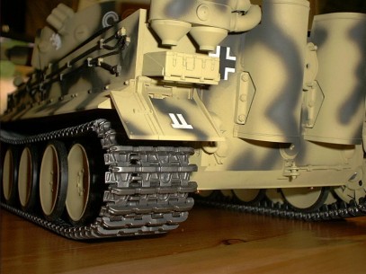 Tiger I Ausf. E von Tamiya - Maßstab 1/16 - Panzer VI, Sd.Kfz.181, Heckansicht