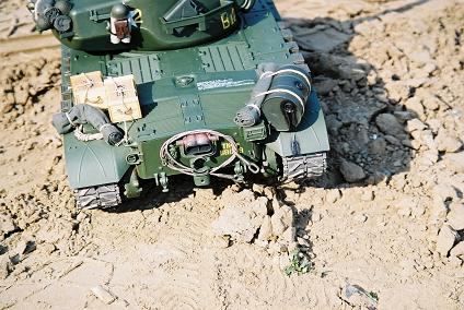 Der Auspuff ist auch schon hinüber