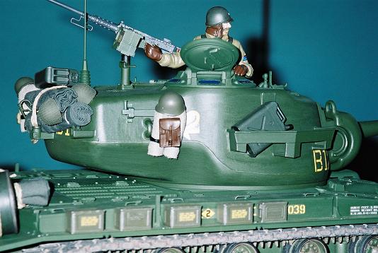 Turmansicht mit Gepäckstücke