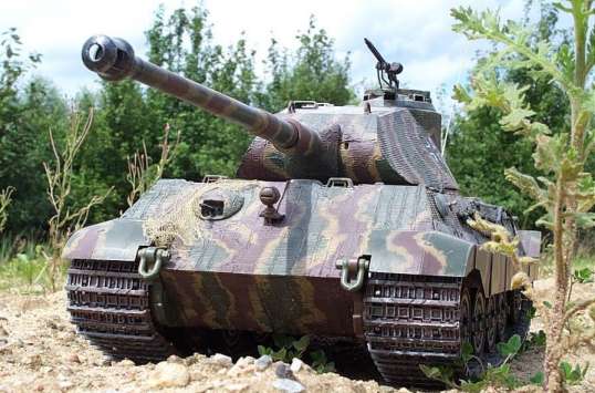 Königstiger Tamiya mit Porscheturm