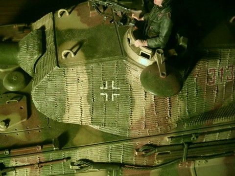 Tamiya´s Tiger II im Maßstab 1/16, Panzer VI, Sd.Kfz.182, Porsche-Turm