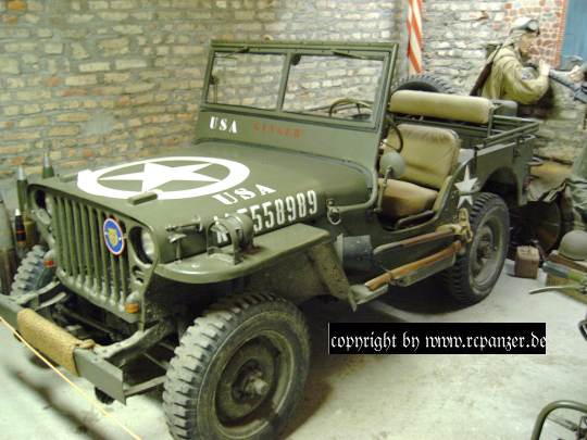 Der berühmte Jeep MB, dieser hier wurde von Willys gebaut.