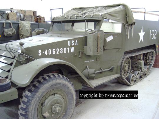 Ein M5 Halftrack, gebaut bei IHC.