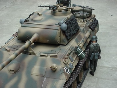 Panther, Panzer V, Sd.Kfz.171 im Maßstab 1/10 in ganz Alubauweise