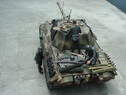 Panther, Panzer V, Sd.Kfz.171 im Maßstab 1/10 in ganz Alubauweise