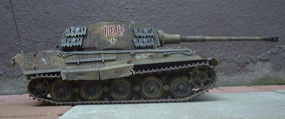 Tamiya´s Tiger II im Maßstab 1/16, Panzer VI, Sd.Kfz.182