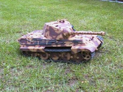 Tamiya´s Tiger II im Maßstab 1/16, Panzer VI, Sd.Kfz.182, Henschel-Turm