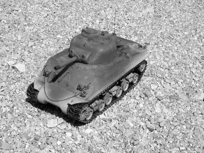 Tamiya´s Sherman im Maßstab 1/16 (M4A3HVSS)