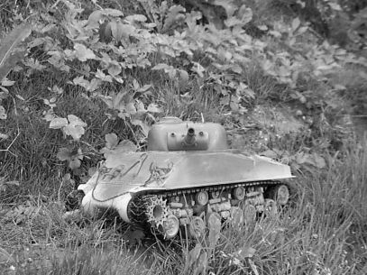 Tamiya´s Sherman im Maßstab 1/16