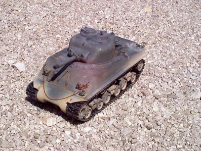 Tamiya´s Sherman im Maßstab 1/16