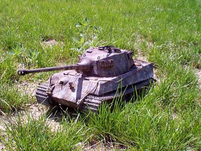 Tamiya´s Tiger II im Maßstab 1/16, Panzer VI, Sd.Kfz.182, Henschel-Turm