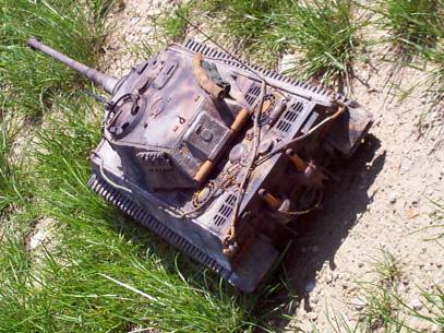 Tamiya´s Tiger II im Maßstab 1/16, Panzer VI, Sd.Kfz.182, Henschel-Turm