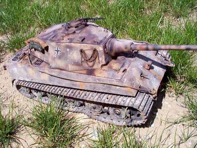 Tamiya´s Tiger II im Maßstab 1/16, Panzer VI, Sd.Kfz.182, Henschel-Turm