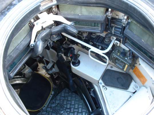 Blick auf den Platz vom "Chef"