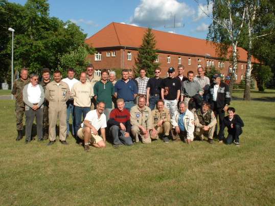 die Jungs von www.rcpanzer.de mit der RK-Modellbau. Danke für die Einladung - das Treffen war genial!!!