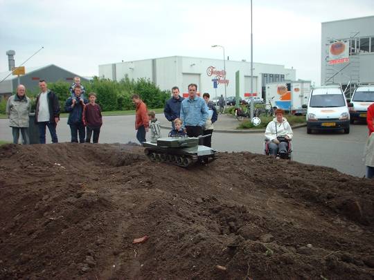 Der Leo von Tanktom mit Verbrennungsmotor