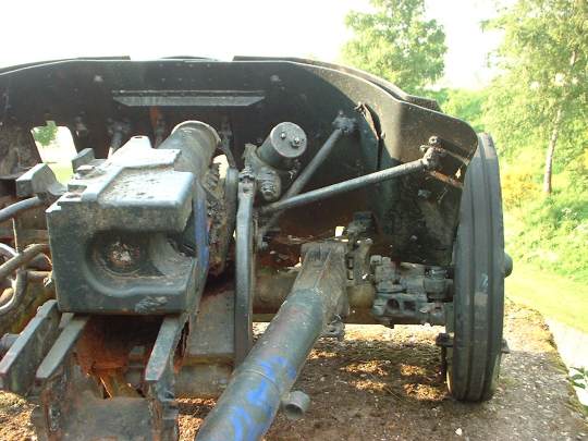Pak40 an einer Brücke in Niemwegen