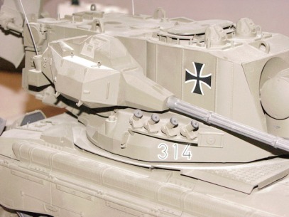 Detail der 35mm Oerlikon - Flakpanzer Gepard
