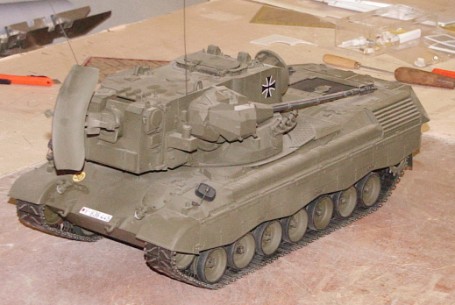 Flakpanzer Gepard - beachte das Suchradar